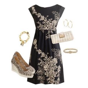 J Crew Mirabel Embroidered Dress